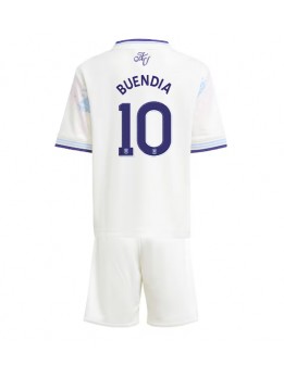 Aston Villa Emiliano Buendia #10 Replika Tredje Kläder Barn 2025-26 Kortärmad (+ byxor)